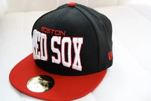 NEW ERA BOSTON RED SOX 59FIFTY FITTED CAP - Picture 1 of 8