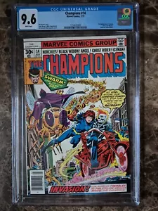 Champions #14 CGC 9.6 NM+ 1977 Darkstar 1st Appearance of Swarm - Bild 1 von 4