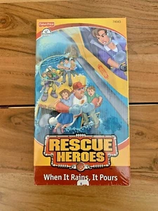 Rescue Heroes When It Rains, It Pours VHS 1999 Fisher Price versiegelt selten - Bild 1 von 3