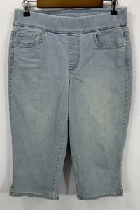 Gloria Vanderbilt All Around Slimming Effect Women's Stretch Denim Capri Size: 8 - Picture 1 of 10