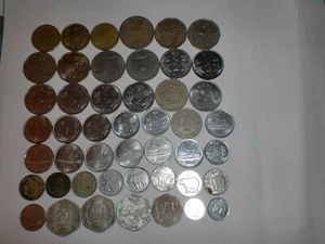 INDIA COIN LOT - 47 OLD & NEW COINS - NO DUPLICATES # 51B - Picture 1 of 7