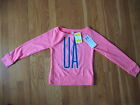 NEW Under Armour girls UA Varsity Crew SWEATSHIRT shirt pink blue YS S small t