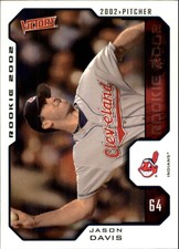 2002 Upper Deck Victory Baseball Card #616 Jason Davis ROO Rookie