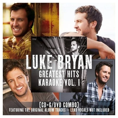 Greatest Hits Karaoke, Vol. 1 by Luke Bryan (CD/DVD 2016, 2 Discs, Capitol) NEW Foto 1 de 2