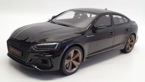 GT Spirit 1/18 Scale Resin GT312 - 2020 A5 RS5 (B9) Sportback - Black - Picture 1 of 5