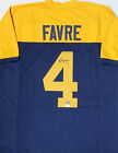 Packers Hall of Famer BRETT FAVRE réplique personnalisée signée maillot ACME AUTO - JSA