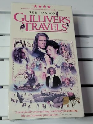 Gullivers Travels (VHS, 1996, 2-Tape Set) Ted Danson - NEW  SEALED  - Image 1 of 4