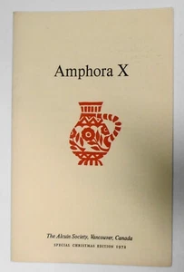 Amphora X (Alcuin) Special Christmas Edition 1972: Petrarch To Aldus Manutius  - Picture 1 of 4