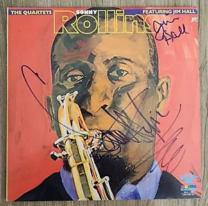 Sonny Rollins & Jim Hall Signed The Quartets Vinyl Record Album LP Jazz RAD - Picture 1 of 1