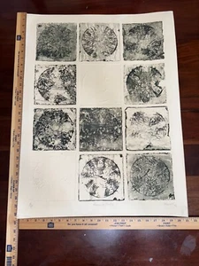 1973 MARWELL / MAXWELL "PROCESSO IN DODICI" PROVA D'ARTISTA 28x21" - Foto 1 di 12