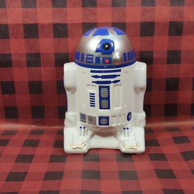 Star Wars Ceramic Statue Figure Piggy Bank R2-D2 Lucasfilm Piggybank 8" - Image 1 of 4