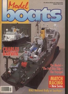 Model Boats - March 1991 - Charles Darwin - Imagen 1 de 1