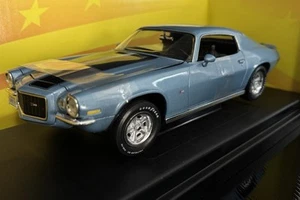 1970 Chevrolet Camaro RS Z/28 Astro Blue 1/18 Super Toy Cars Special Ertl Elite - Picture 1 of 8