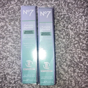 2 x No7 Future Renew Damage Reversal Eye Serum 15ml - Picture 1 of 10