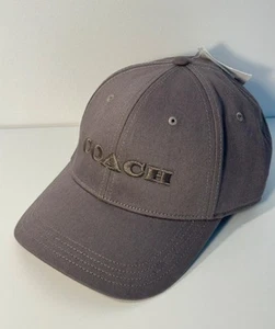 Coach Cap. One Size. Grey. 100% cotton. Clearance - Imagen 1 de 9