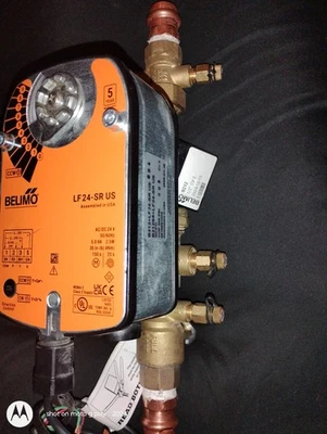 Actuador amortiguador de retorno de resorte BELIMO LF24-SR EE. UU. Control Griswold incluido Foto 1 de 4