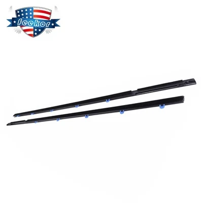 Moldura de cinturón resistente al clima 2 piezas para Honda Civic 2012 2013 2014 2015 cupé 2P Foto 1 de 4