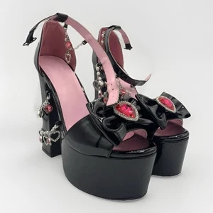 Dolls Kill x Sugar Thrillz Loving Revelation Platform Heels, Women’s Size 8 M - Picture 1 of 12