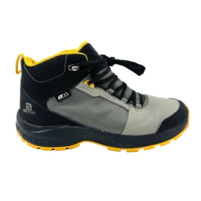 Big Kid 5 Youth Salomon Outward Botas de Senderismo Impermeables Amarillo Negro Gris 409722 Foto 1 de 4