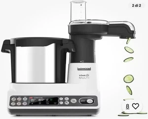 Kenwood kCook Multi 4,5L Food Processor - Bianco - Foto 1 di 10