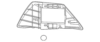 Genuine Honda Cover 36934-T20-A01 - Image 1 of 2