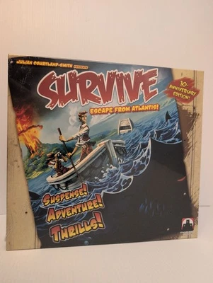 Survive Escape from Atlantis! 30th Anniversary Edition Board Game New Sealed - Image 1 of 4