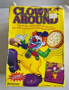 Pressman Clown Vintage 1995  Electronic Pie Throwing Sold As Is (See Details) - Picture 1 of 4