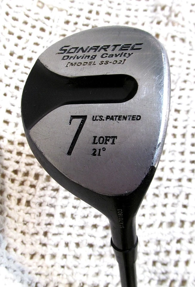 Cavidad de conducción Sonartec SS-02 21* grados 7 madera 41,5" diestro rígido flexible varilla de grafito Foto 1 de 4