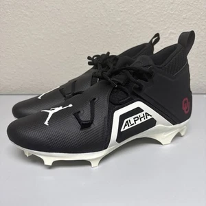 Jordan Alpha Menace Pro 3 Black Oklahoma PE Football Cleats DH3368-004 Mens 11.5 - Picture 1 of 7