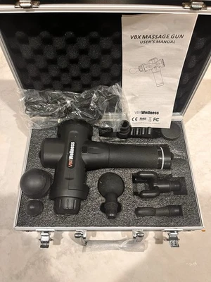 VBX Massage Gun Kit + All Accessories~Medical Grade-Works Great-Top Condition - Image 1 of 4
