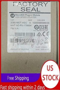 ALLEN-BRADLEY 2080-MOT-HSC MICRO800 PLUG-IN MODULE NEW IN BOX FAST SHIP - Picture 1 of 4