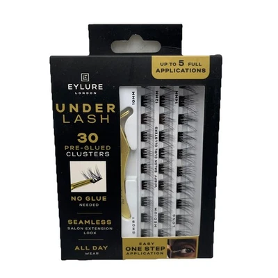Eylure London Under Lash 30 Pre-Glued Clusters Natural Seamless Look - image 1 of 4