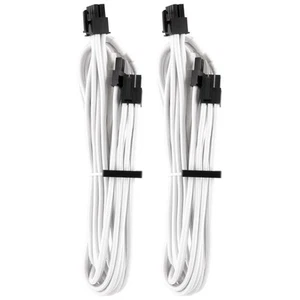 Corsair Premium Sleeved PCIe Single-Kabel, Doppelpack (Gen 4) - - Bild 1 von 3