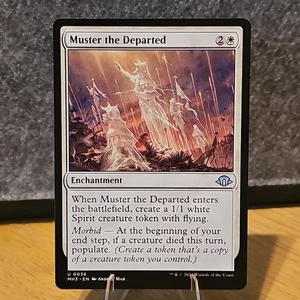 MTG Muster the Departed Modern Horizons 3 Set Uncommon #36 NM Fresh Pull No Play - Picture 1 of 2