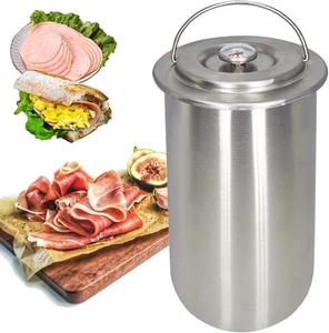 Press Ham Maker, Round Shape Stainless Steel lunch Meat Press mold for deli m... - Picture 1 of 8