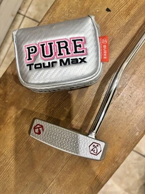 BURKE TM56  Prototype Golf Putter   Tour Fit Grip and cover - Image 1 of 4