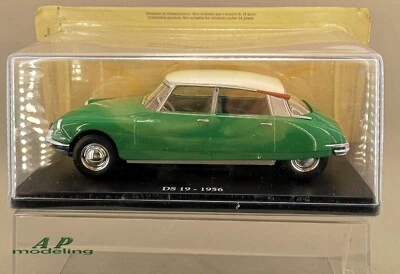modellino auto scala  1: 24 citroen ds 19 del 1956 macchinia da collezione usato - Immagine 1 di 4