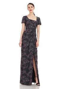 NWT Kay Unger Roslyn Gown Sz 16 - Picture 1 of 7