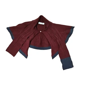 Cordier Made in Japan Youth Cape Red Maroon sz 9 N1a - Picture 1 of 7