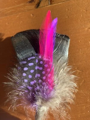 Plumas para Derbys Fedoras Sombrero de Vaquero Accesorios Sillín Árabe Horse Show  Foto 1 de 2