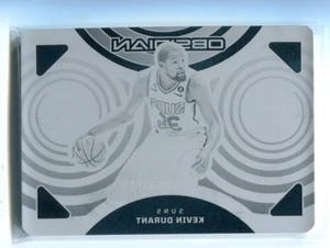 2022-23 Obsidian Printing Plate Black Kevin Durant 1/1 Phoenix Suns - Bild 1 von 2