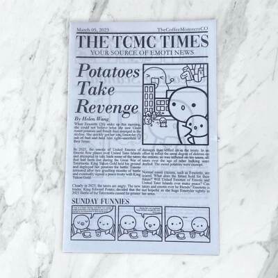 TheCoffeeMonsterzCo TCMC | TCMC Times Vellum - Изображение 1 из 2