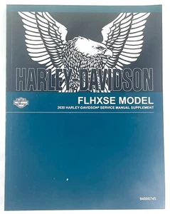 2020 Harley-Davidson FLHXSE Model Service Manual Supplement 94000745 - Picture 1 of 5