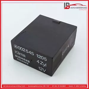 MERCEDES BENZ W124 W201 Relais Klimaanlage 0025451205 SIEMENS - Bild 1 von 3