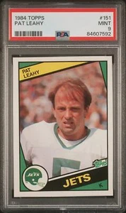 1984 Topps #151 Pat Leahy New York Jets PSA 9 - Picture 1 of 2