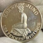 KREWE OF JUNO 1968~.999 Silver Mardi Gras Doubloon~ FEMALE OF THE SPECIES