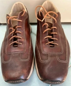 Santoni, Sneaker, Ledersneaker cognac braun, gr.42, s.edel - Bild 1 von 2