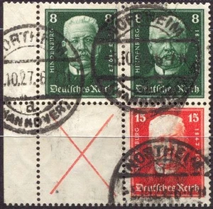 DR ZD W 25 & S 37 con borde, estampado, 1 diente separado en la parte inferior #V024 - Imagen 1 de 2