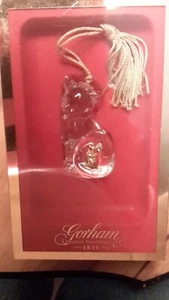 Lenox Antik Gold Cat's Best Friend - Voll Bleikristall mit OVP - Bild 1 von 4