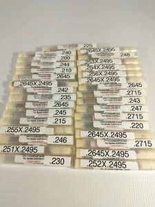 Lot of 33 Vermont Gage Class ZZ NoGo Step Pin Gages - See Pictures - Picture 1 of 3